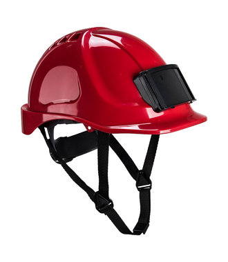 PB55 - Casque Endurance avec porte-badge - Red - R