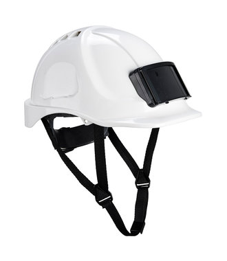 PB55 - Endurance Badgehouder helm - White - R