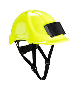 PB55 - Casque Endurance avec porte-badge - Yellow - R