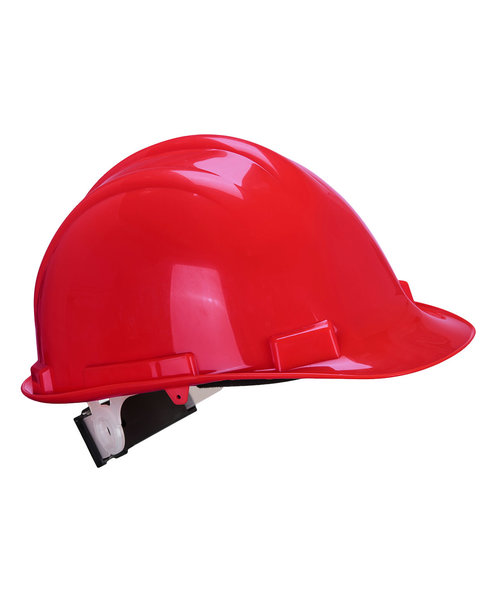 Portwest PS57 - Expertbase Wheel Safety Helmet - Red - R