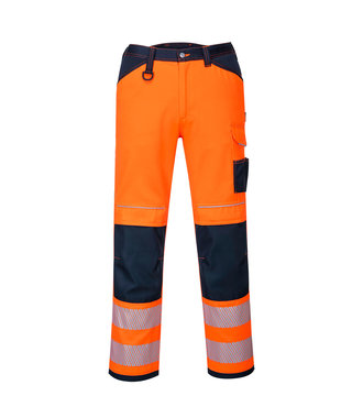 PW340 - PW3 Hi-Vis Work Trousers - OrNa S - S