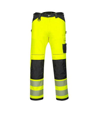 PW340 - Pantalon PW3 Hi-Vis Work - YeBk - R