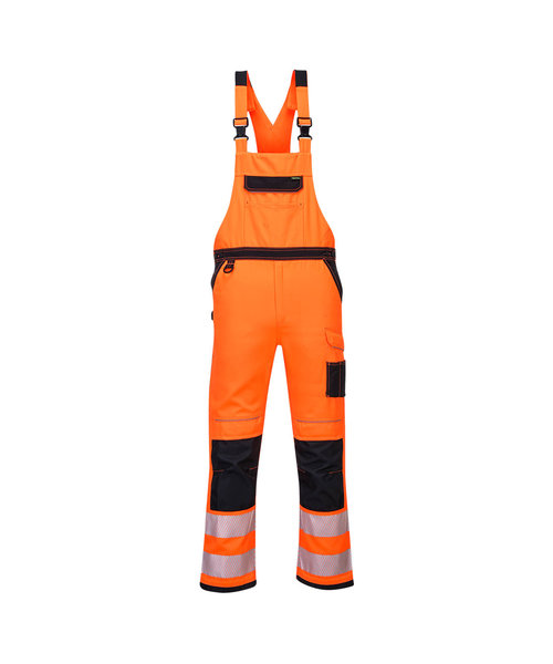 Portwest PW344 - PW3 Hi-Vis Bib & Brace - OrBk - R