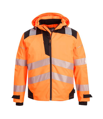 PW360 - PW3 Extreme Atmungsaktive Regenjacke - OrBk - R