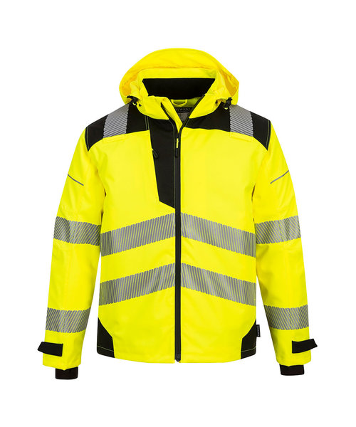 Portwest PW360 - PW3 Extreme Atmungsaktive Regenjacke - YeBk - R