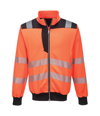 PW370 - PW3 Hi-Vis Sweatshirt - OrBk - R