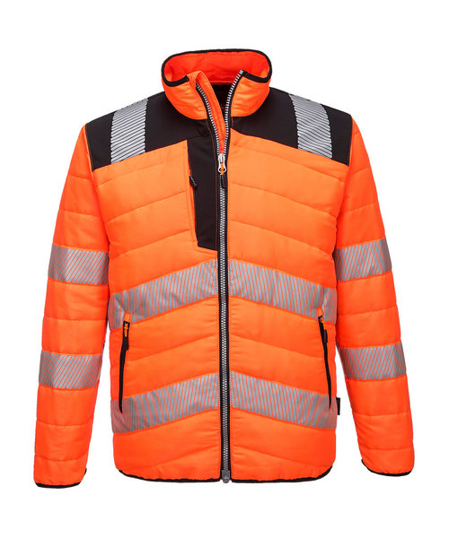 Portwest PW371 - PW3 Hi-Vis Baffle Jacket - OrBk - R