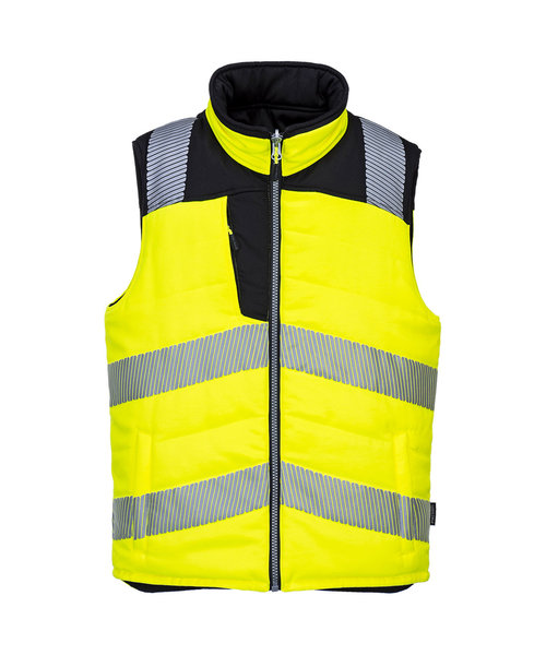 Portwest PW374 - PW3 Hi-Vis Reversible Bodywarmer - YeBk - R