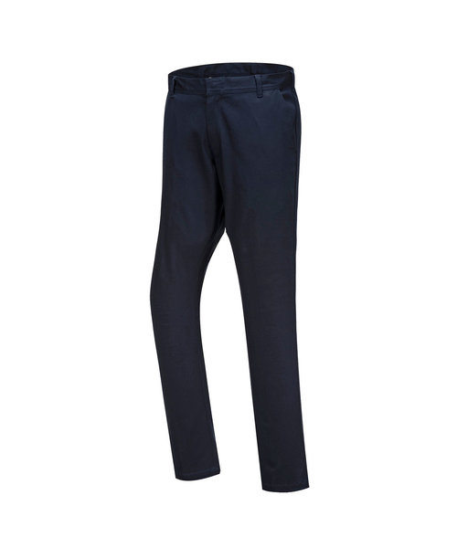 Portwest S232 - Stretch Slim Chino Trouser - DNavyS - S