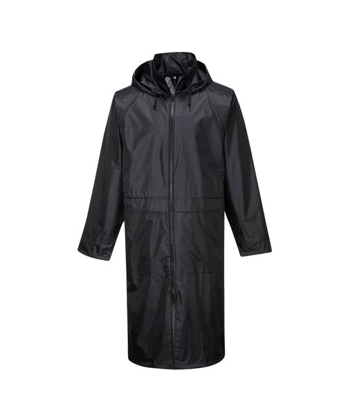 Portwest S438 - Classic Adult Rain Coat - Black - R