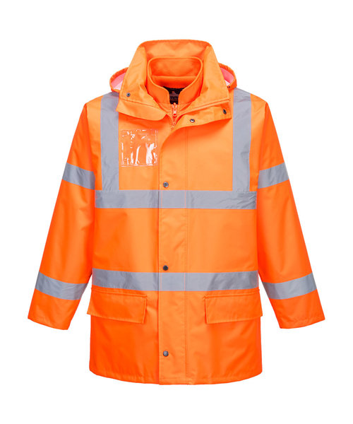 Portwest S765 - Hi-Vis Essential 5-in-1-Jacke - Orange - R