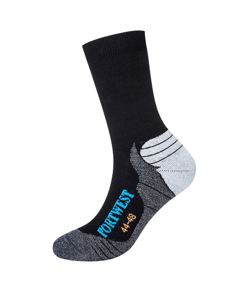 Portwest SK24 - Bamboo Hiker Sock - Black - R