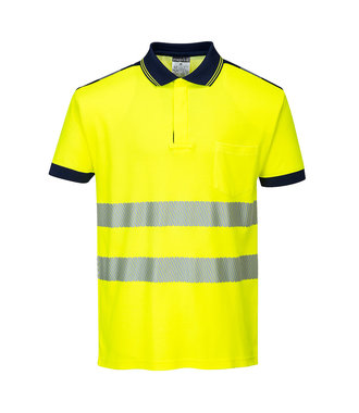 T180 - PW3 Hi-Vis Polo Shirt S/S - YeNa - R