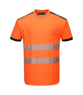 T181 - PW3 Hi-Vis T-Shirt S/S - OrBk - R