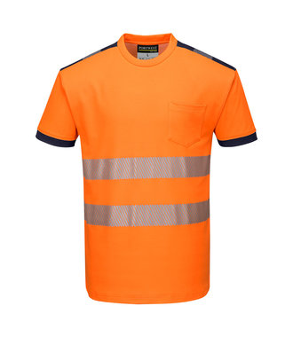 T181 - PW3 Hi-Vis T-Shirt S/S - OrNa - R