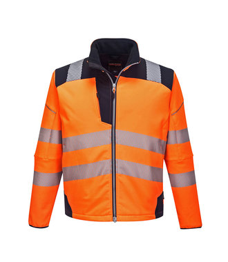 T402 - PW3 Hi-Vis Softshell Jack - OrNa - R