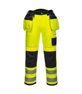 T501 - PW3 Hi-Vis Holster Work Trouser - YeBkS - S