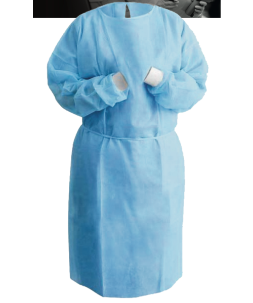 Disposable medical isolation apron