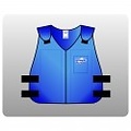 Techniche HyperKewl TechKewl Phase Changing cooling vest (6625 6626) with front zip - recommended under coverall
