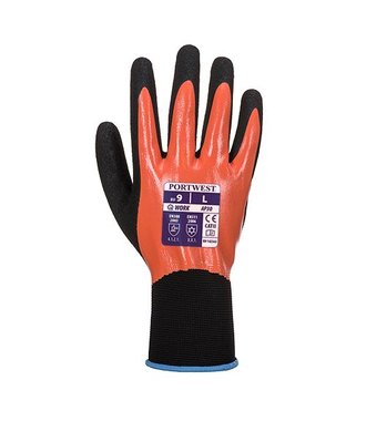 AP30 - Dermi Pro Glove - OrBk - R - uitverkoop