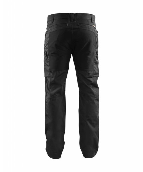 Blaklader - Blåkläder Service trousers with stretch panels : Schwarz - 145918459900 - sales