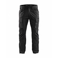 Blaklader - Blåkläder Service trousers with stretch panels : Schwarz - 145918459900 - sales