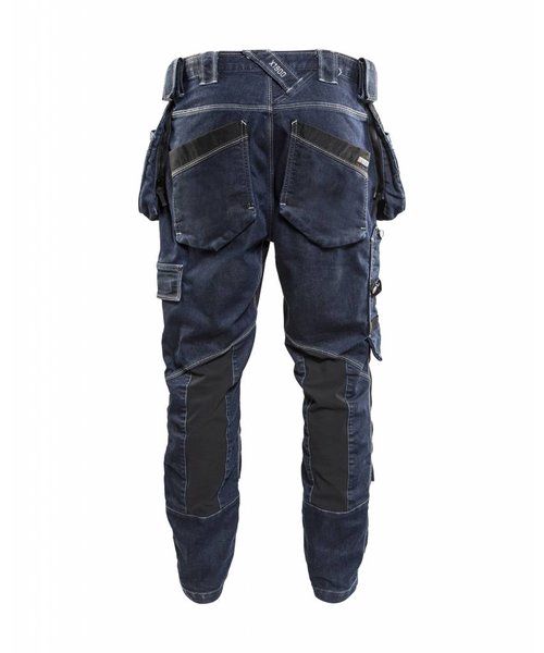 Blaklader - Blåkläder Werkbroek X1900 Stretch : Marineblauw/Zwart - 199911418999 - uitverkoop