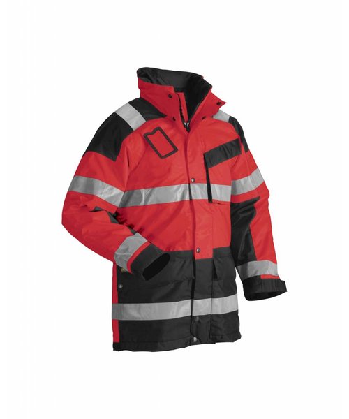 Blaklader - Blåkläder High Vis Winterparka Kl.3  : High Vis Rot/Schwarz - 442619975599 - Sales