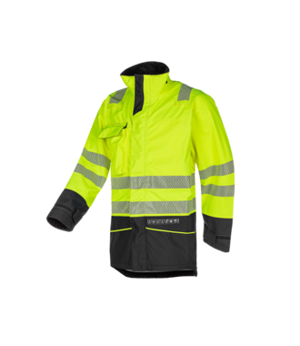 7330 Excell parka Torvik Fluo Geel / Grijs