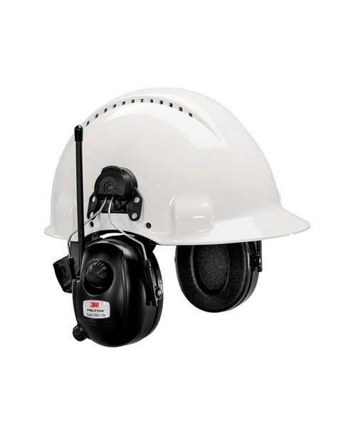 3M Safety Cagoule radio DAB+ 3M Peltor HRXD7P3E-01 pour montage sur casque