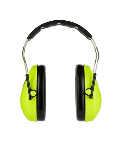 3M Safety 3M Peltor Kid Ear Muff H510AK neon green - specially designed for children's hearing protection