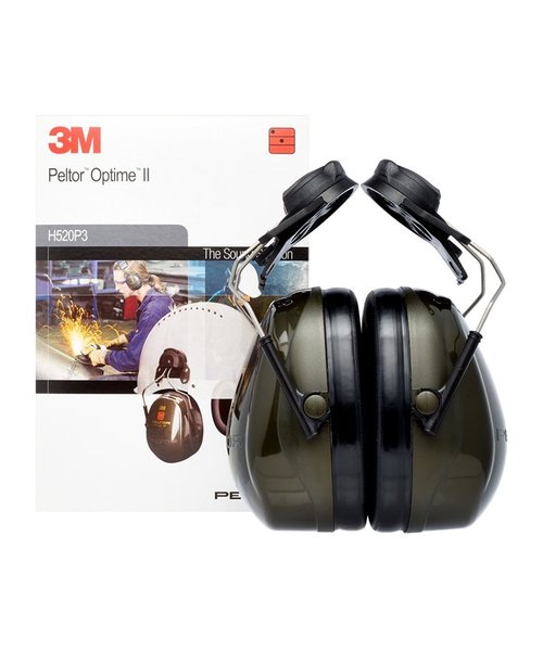 3M Safety 3M Peltor earmuffs Optime 2 for helmet mounting (H520-P3E)