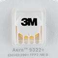 3M Safety 3M Aura 9322+ dust mask FFP2 + valve