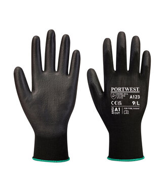A123K8R - Gant enduit PU sans latex - Carton complet (144) (R)