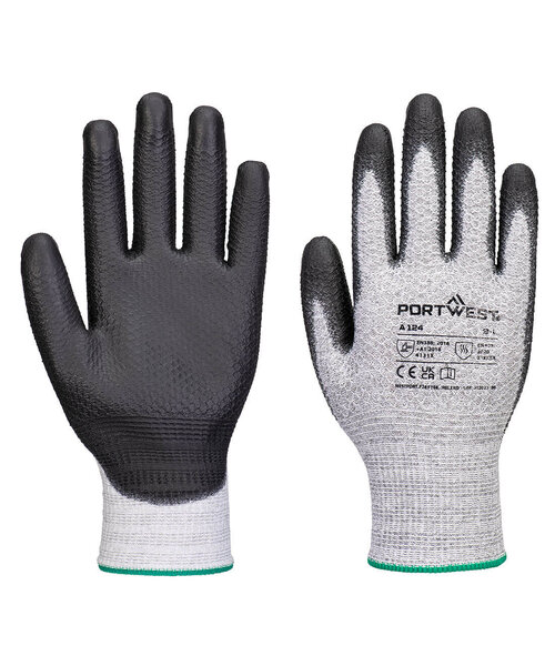 Portwest A124G8R - Grip 13 PU Diamond Gebreide Handschoen  (Pk12) (R)