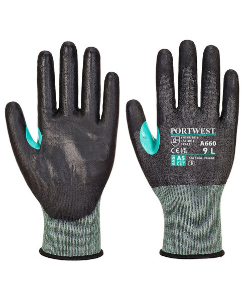 Portwest A660K8R - Gant anti-coupure en PU CS E18 (R)
