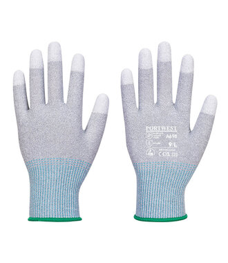 A698G6R - MR13 ESD PU Fingertip Glove (Pk12) (R)
