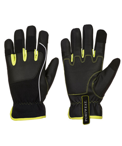 Portwest A771BKY - PW3 Handwerker-Handschuh (Y)