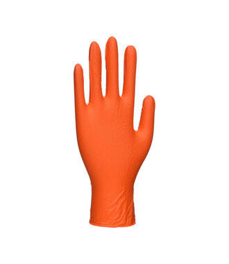 A930ORR - Orange HD Disposable Glove (Pk100) (R)
