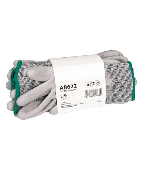 Portwest AB622G7R - Gant PU Cut C13 (Pk12) (R)