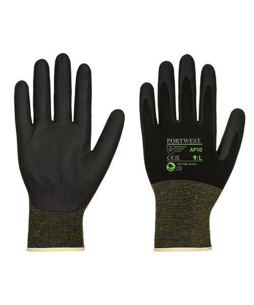 Portwest AP10K8R - NPR15 Foam Nitrile Bamboo Glove (Pk12) (R)