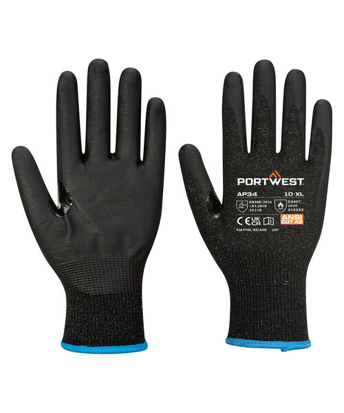 Portwest AP34K8R - LR15 Nitrile Foam Touchscreen Glove (Pk12) (R)