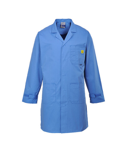 Portwest AS10HBR - Anti-Static ESD Coat (R)