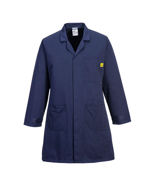 Portwest AS10NAR - Anti-Static ESD Coat (R)
