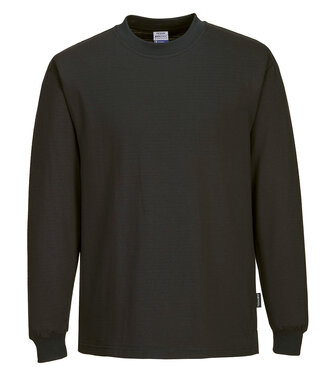 AS22BKR - Anti-statisch ESD T-Shirt Lange Mouw (R)