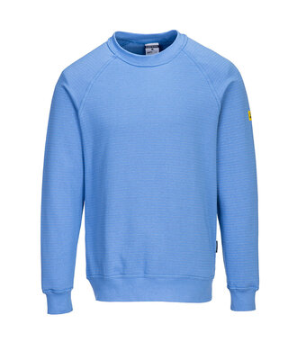 AS24HBR - sweat shirt anti statique ESD (R)