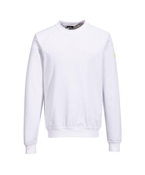 Portwest AS24WHR - Anti-Static ESD Sweatshirt (R)