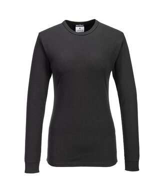B126BKR - Damen Thermal T-Shirt Langarm (R)