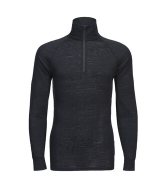 B184BKR - Merino Wool 1/4 Zip Baselayer Top (R)