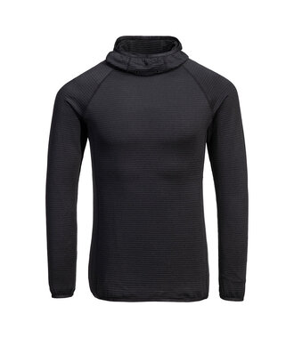 B191BKR - Wafel fleece basislaag met capuchon (R)